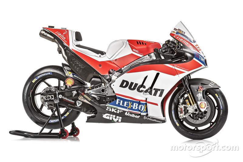 Ducati Desmosedici 2017 del equipo oficial de fábrica