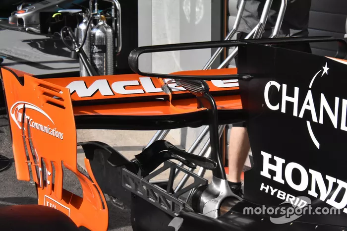 McLaren MCL32: Heckflügel