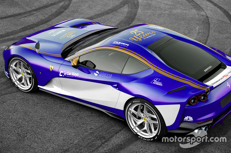 Ferrari 812 in Sauber livery