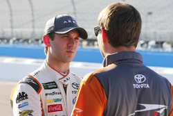 Daniel Suárez, Joe Gibbs Racing Toyota y Dave Rogers