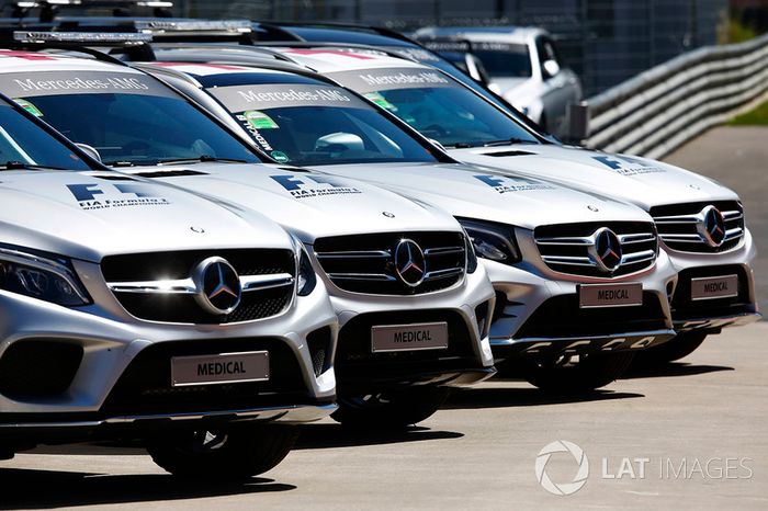 Una línea de vehículos médicos y de seguridad de Mercedes