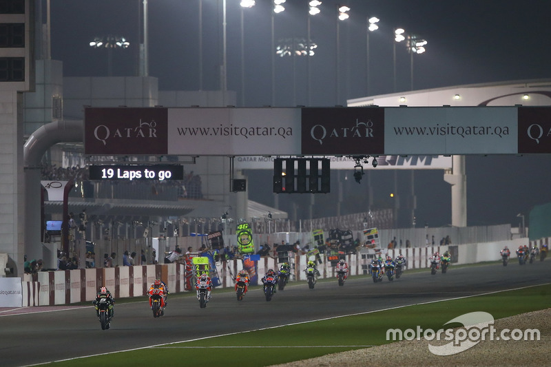 Johann Zarco, Monster Yamaha Tech 3, en tête