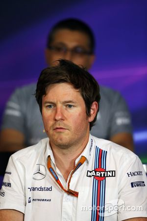 Rob Smedley, Williams Head of Vehicle Performance in the FIA Press Conference