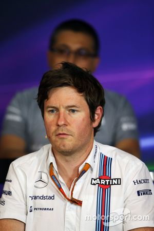 Rob Smedley, Williams Head of Vehicle Performance in the FIA Press Conference