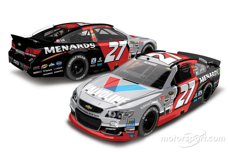 Paul Menard, Richard Childress Racing throwback