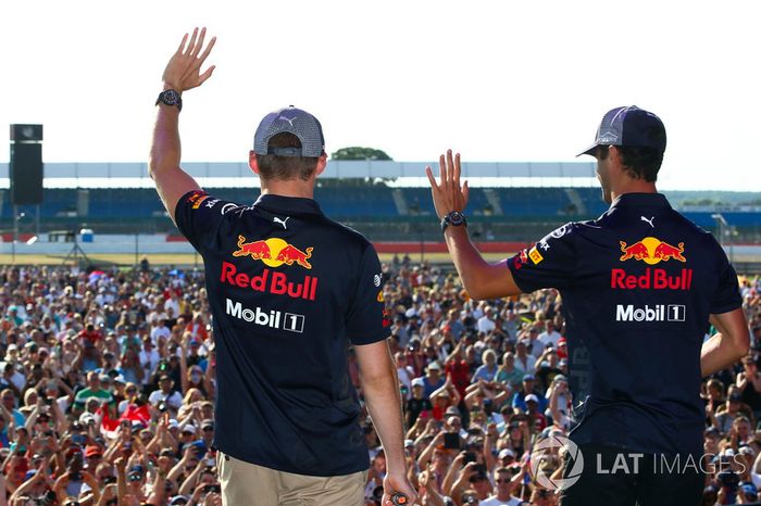Max Verstappen y Daniel Ricciardo, Red Bull Racing