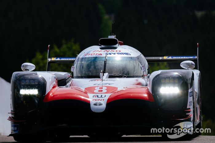 #8 Toyota Gazoo Racing Toyota TS050: Sébastien Buemi, Kazuki Nakajima, Fernando Alonso