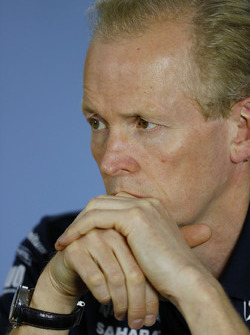 Andrew Green, Technical Director, Force India, in the Press Conference