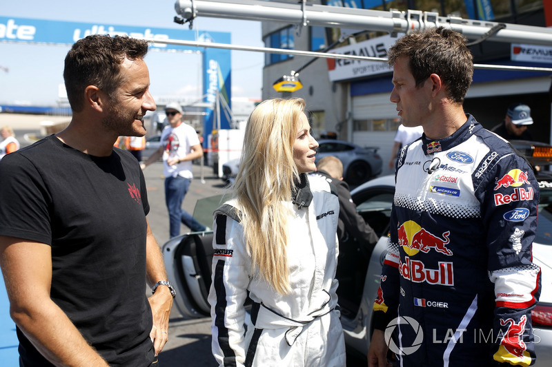 Sébastien Ogier is driving Mercedes-AMG C63 DTM with his wife Andrea Kaiser and Timo Scheider