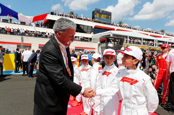 Chase Carey, CEO de Formula One
