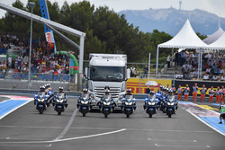 La parade des pilotes