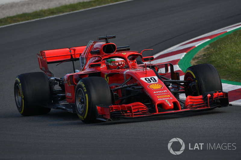 Antonio Giovinazzi, Ferrari SF71H