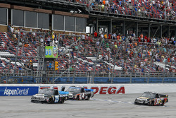 Parker Kligerman, Henderson Motorsports Toyota takes the checkered flag