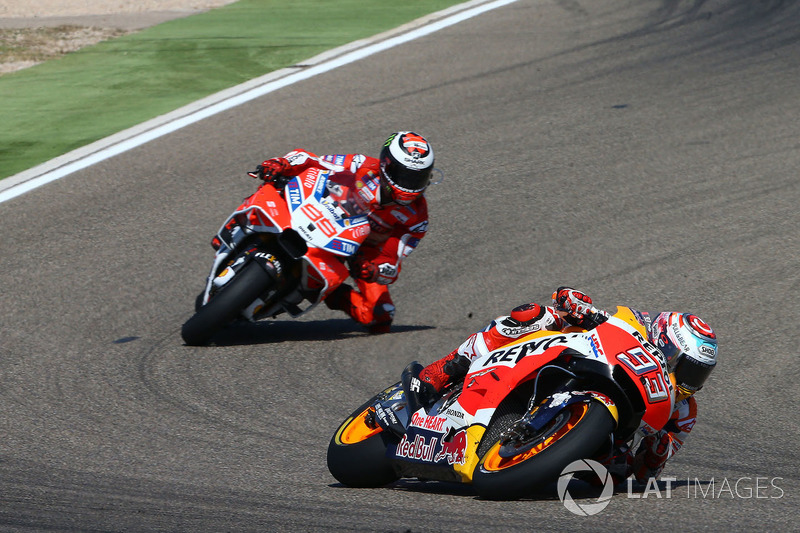 Marc Marquez, Repsol Honda Team, Jorge Lorenzo, Ducati Team