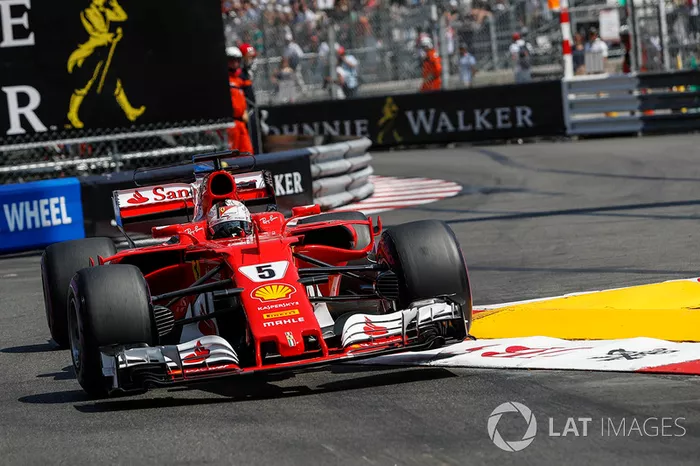 Sebastian Vettel tentou de todas as formas, mas ficou com o segundo lugar no grid. 