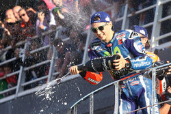 Podium : le vainqueur Jorge Lorenzo, Yamaha Factory Racing