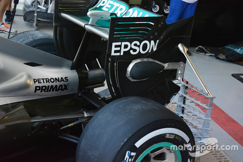 Detail, Mercedes AMG F1 W07 Hybrid