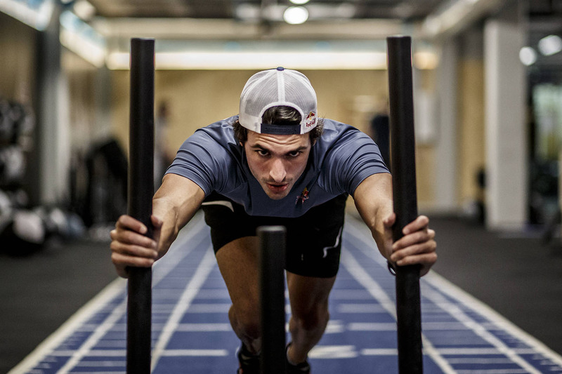 Carlos Sainz Jr., Scuderia Toro Rosso, bei seinem Training