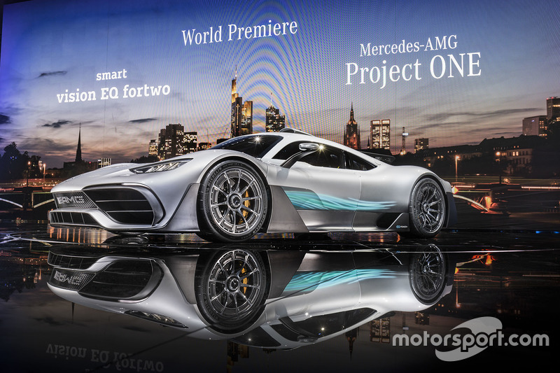 Mercedes-AMG Project ONE showcar at launch in 2017