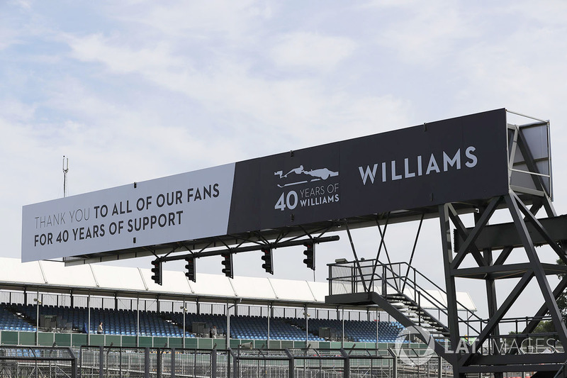 Подяка уболівальникам на честь 40 років Williams