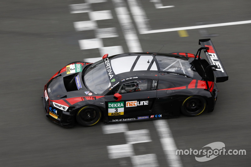 #3 Aust Motorsport, Audi R8 LMS: Markus Pommer, Kelvin van der Linde