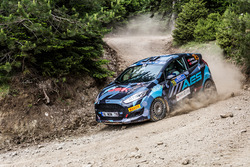 #16, İsmet Toktaş, Sedat Bostancı, Ford Fiesta R2, Castrol Ford Team Türkiye