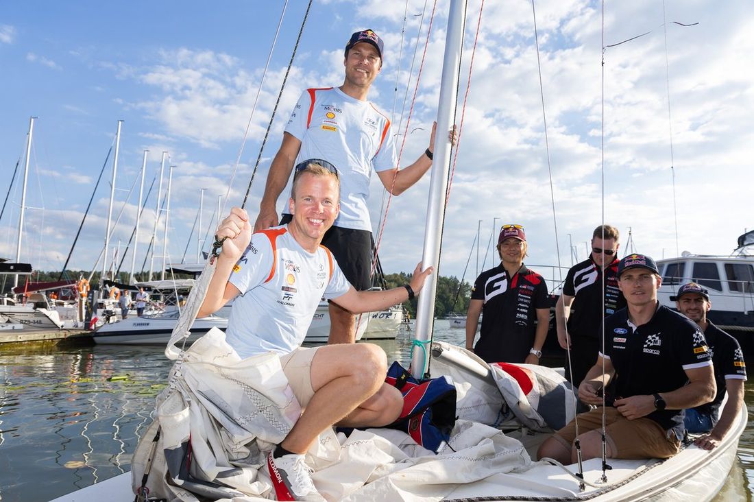 Andreas Mikkelsen, Torstein Eriksen, Hyundai World Rally Team Hyundai i20 N Rally1, Takamoto Katsuta, Aaron Johnston, Toyota Gazoo Racing WRT Toyota GR Yaris Rally1, Adrien Fourmaux, Alexandre Coria, M-Sport Ford World Rally Team Ford Puma Rally1