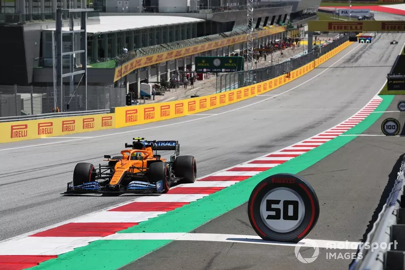 Lando Norris, McLaren MCL35