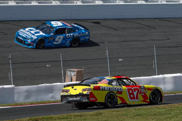 Austin Green, Jordan Anderson Racing Chevrolet, Connor Mosack, Chevrolet