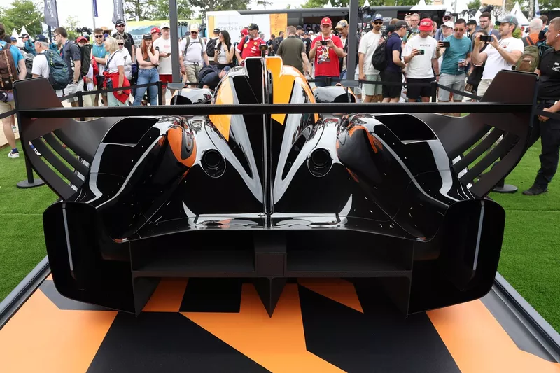 Prototype d'hypercar McLaren
