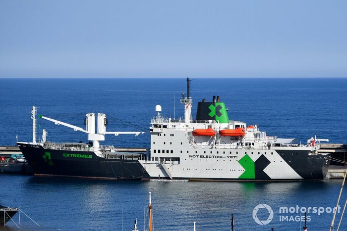 El barco ST. Helena de la Extreme E