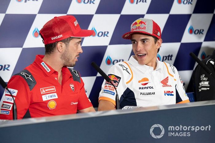 Marc Márquez, Repsol Honda Team, Andrea Dovizioso, Ducati Team