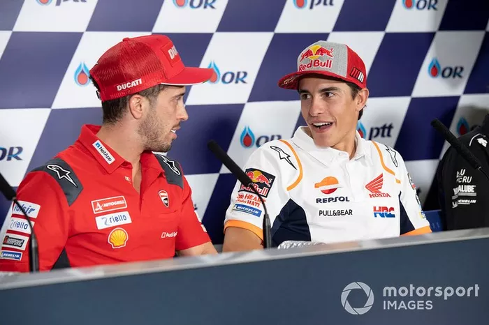 Marc Márquez, Repsol Honda Team, Andrea Dovizioso, Ducati Team