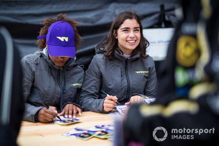 Naomi Schiff y Jamie Chadwick