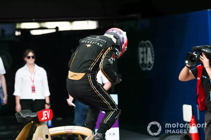 Jean-Eric Vergne, DS TECHEETAH, celebra