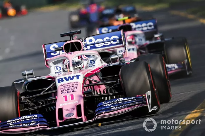 Sergio Perez, Racing Point RP19, Lance Stroll, Racing Point RP19