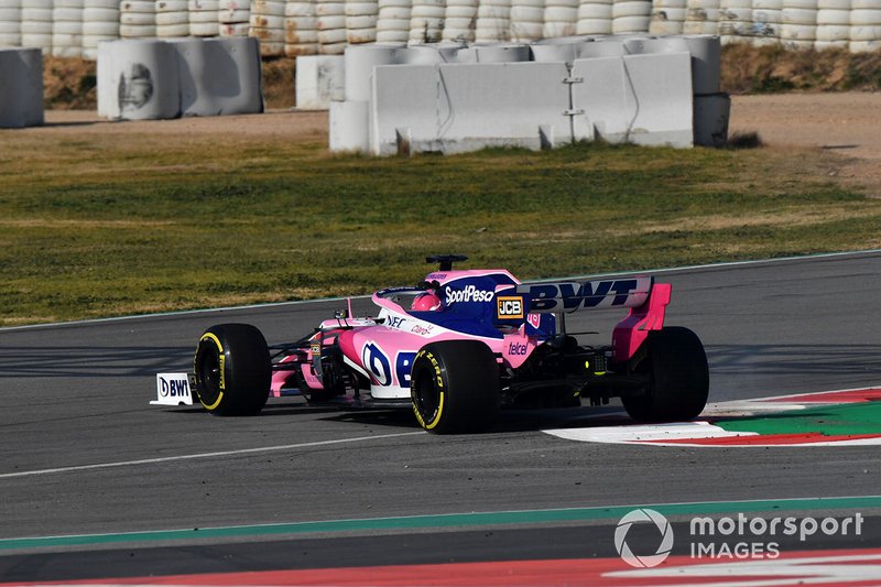 Spin van Lance Stroll, Racing Point F1 Team RP19