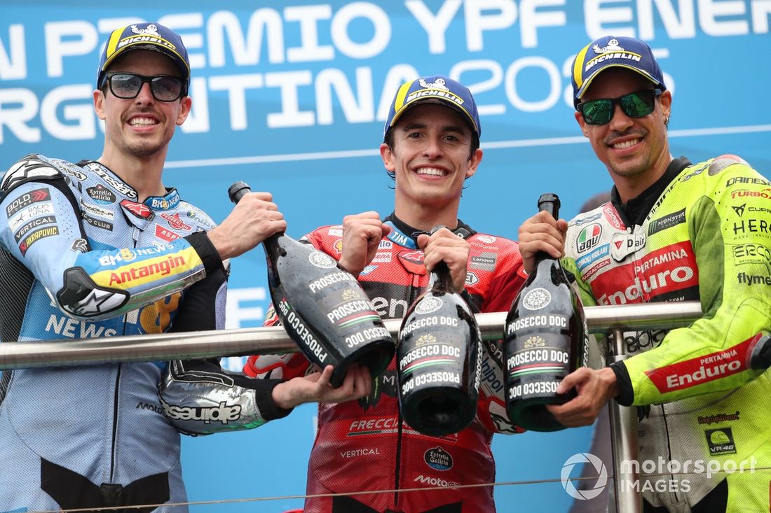 Alex Márquez, Gresini Racing, Marc Márquez, Ducati Team, Franco Morbidelli, VR46 Racing Team