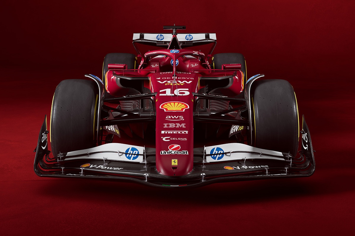 【美品】Cartier×Ferrari フェラーリフォーミュラ フェラーリF1、2025年マシンSF-25カラーリング F1