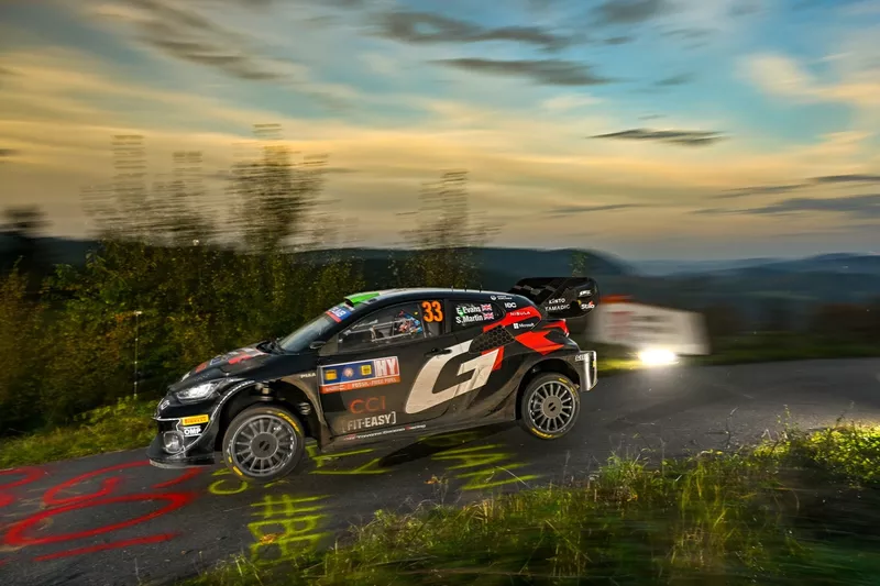 Elfyn Evans, Scott Martin, Toyota Gazoo Racing WRT Toyota GR Yaris Rally1