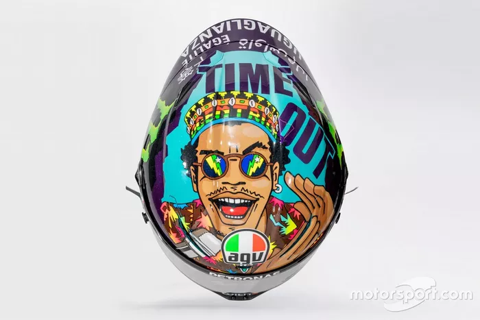 Casco de Franco Morbidelli, Petronas Yamaha SRT