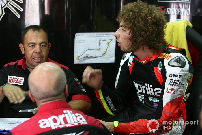 Marco Simoncelli, Aprilia