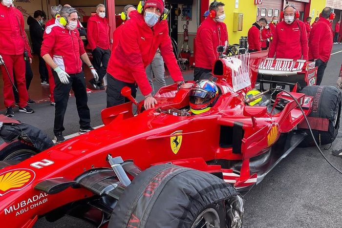 Juan Pablo Montoya, Ferrari F2008