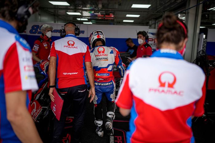 Jorge Martin, Pramac Racing, crew