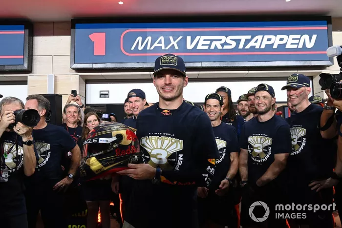 Les festivités du troisième titre mondial de Max Verstappen