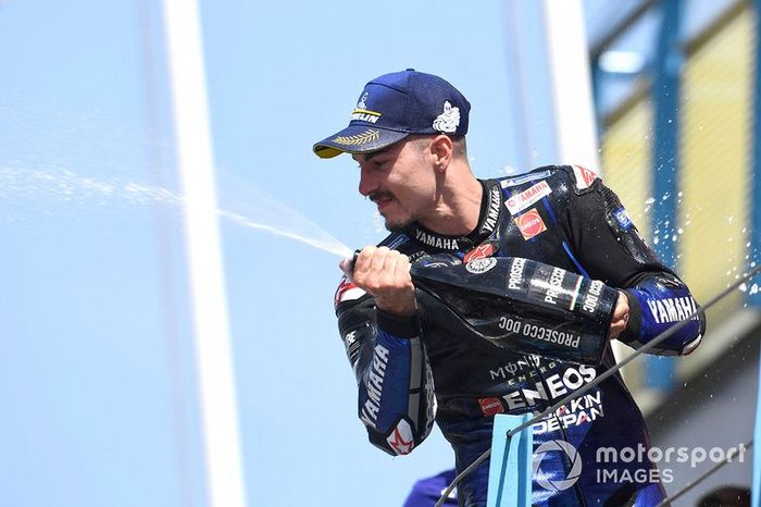 Viñales comemora vitória no GP da Holanda