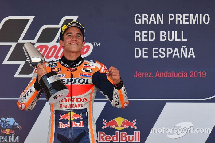 Podio: ganador, Marc Marquez, Repsol Honda Team