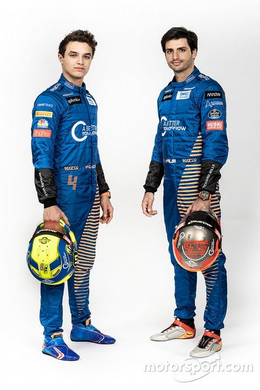 Carlos Sainz Jr., McLaren, Lando Norris, McLaren
