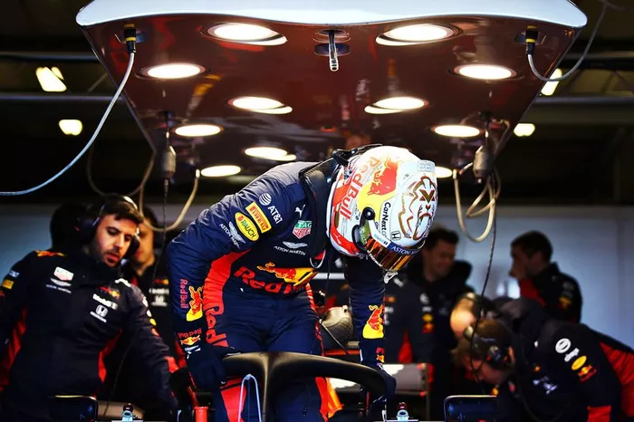 Max Verstappen, Red Bull Racing RB16
