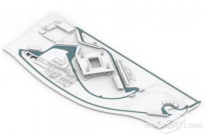 Illustraties circuit Miami 